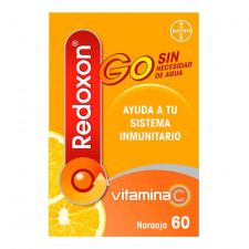 Redoxon Go Naranja Vitaminas Defensas 30 Comprimidos Masticables