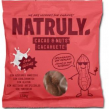 Natruly Cacao Y Nuts Cacahuetes De Chocolate Leche 150 G