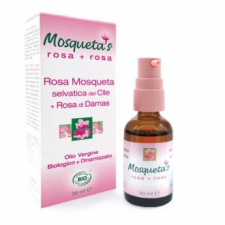 Mosqueta“S Aceite De Rosa Mosqueta+Rosa Damascena 30Ml. Bio