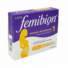Femibion 1 Planificación y Principio del Embarazo (Vitaminas y minerales)