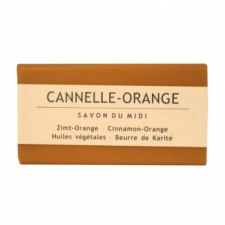 Savon Du Midi Jabon En Pastilla De Canela Y Naranja 100 G Bio