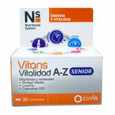 Ns Vitans Vitalidad A-Z Senior 30 Comprimidos