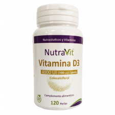 Nutravit Vitamina D3 120 Perlas