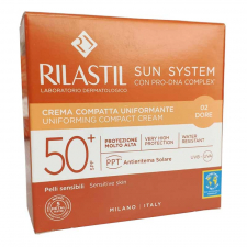 Rilastil Sun System 50+ Crema Compacta 1 Envase 10 G Color 02 Dore