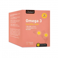 Vitalart Omega 3 30 Cápsulas + 30 Perlas