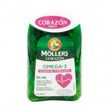 Mollers Omega 3 Cuida El Corazon 80 Capsulas