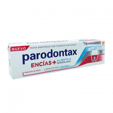 Parodontax Encias + Aliento & Sensibilidad Blanqueante 1 Tubo 75 Ml