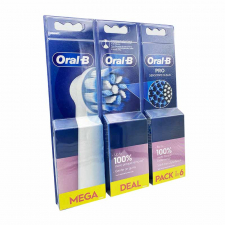 Cepillo Dental Electrico Recambio Oral-B Sensitive Clean 6 Cabezales