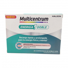 Multicentrum Energia Doble 20 Comprimidos