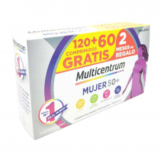 Multicentrum Mujer 50+120 Comprimidos + 60 Gratis