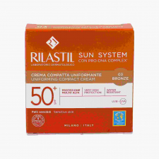 Rilastil Sun System 50+ Crema Compacta 10 G Color 03 Bronze