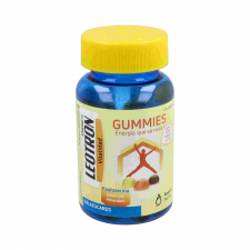 Leotron Gummies 60 Caramelos Masticables Sabor Limon, Naranja y Cola