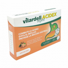 Vilardell Digest Acidex 24 Comprimidos Masticables Sabor Menta.