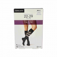 Calcetin Farmalastic Negro T- Gde Compresion Nor