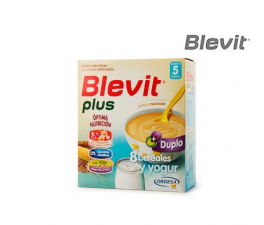 Blevit Plus Duplo 8 Cereales Y Yogur 600 G - Farmacia Ribera
