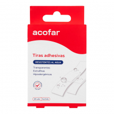 Acofar Tiras Adhes Transp 20Un