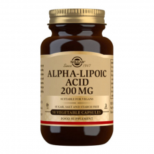 Solgar Acido Alfa Lipoico 200Mg. 50 Cápsulas Vegetales
