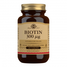 Solgar Biotina 300Mcg. 100 Comprimidos