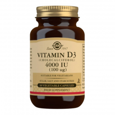 Solgar Vitamina D3 4000 Ui 100Mcg.  60 VCápsulas 