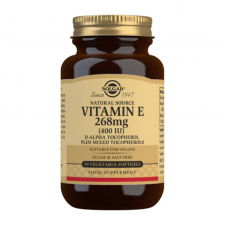 Solgar Vitamina E 400Ui 268Mg. 50 Perlas Vegetales