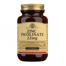Solgar Picolinato Zinc 22Mg. 100 Comprimidos
