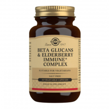 Solgar Beta Glucanos Inmune Complex Con Sauco 60 Cápsulas Vegetales