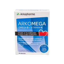Arkomega Omega3+Vit E 45Caps Arkopharma