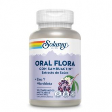 Solaray Oral Flora Sambuactin 30 Comp Mast.
