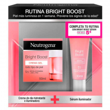 Neutrogena Bright Boost Pack Crema Gel  50 ml.+ Serum
