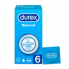 Preservativos Durex Natural Plus 6 U - Reckitt Benk