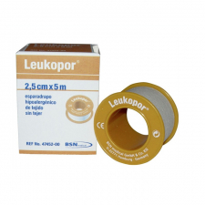Esparadrapo Hipoalergico Leukopor 5X2'5 - Beiersdorf