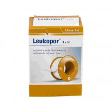 Esparadrapo Hipoalergico Leukopor 5X2'5