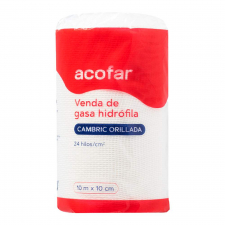 Venda De Gasa Hidrofila Cambric Acofarma 10X10