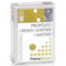 Propoleo+Reishi+Shitake+Maitake Microesferas 30Cap