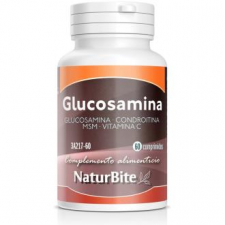 Naturbite Glucosamina, Condroitina, Msm, Vit C 60 Comp