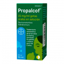 Propalcof gotas 20 ML (antiguo Romilar 15 mg/ml)  gotas orales en solución