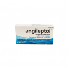 Angileptol Comprimidos Para Chupar Sabor Menta-Eucalipto