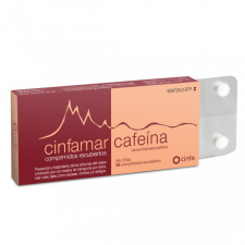 Cinfamar Cafeina (50/50 Mg 10 Comprimidos)