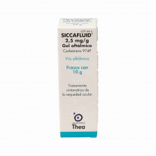 Siccafluid 2,5 Mg/G Gel Oftalmico 1 Tubo 10 G