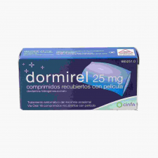 Dormirel (25 Mg 16 Comprimidos Recubiertos)