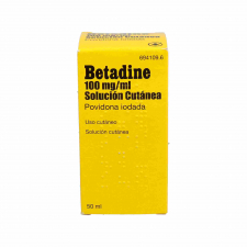 Betadine (10% Solución Tópica 1 Frasco 50 Ml)