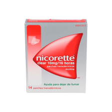 Nicorette Clear 10 Mg/16 Horas Parches Transdermicos