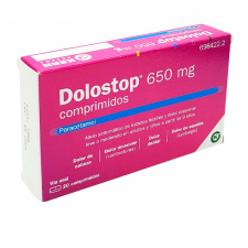 Dolostop 650 Mg 20 Comprimidos