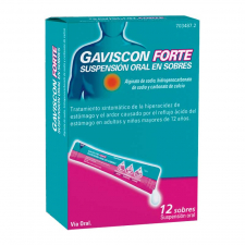 Gaviscon Forte (12 Sobres Suspension Oral 10 Ml) - Reckitt Benk