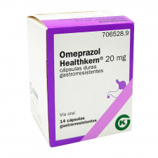 Omeprazol Healthkern 20 Mg 14 Cápsulas Gastrorresistentes