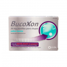 Bucoxon 20 Mg Pastillas Para Chupar Sabor Menta