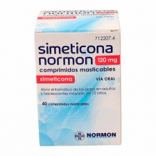 Simeticona Normon 120 Mg Comprimidos Masticables