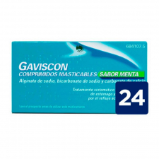 Gaviscon 24 Comprimidos Masticables (Sabor Menta)