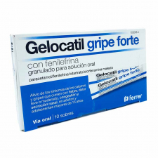 Gelocatil Gripe Forte Con Fenilefrina Granulado Para Solucion Oral