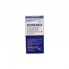 Sorenex 8,75 Mg/Dosis Solucion Para Pulverizacion Bucal